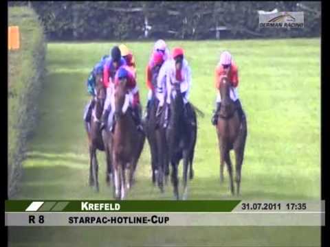 starpac-hotline-Cup - Krefeld, 2050m. Sieger: EGON (A. Helfenbein)