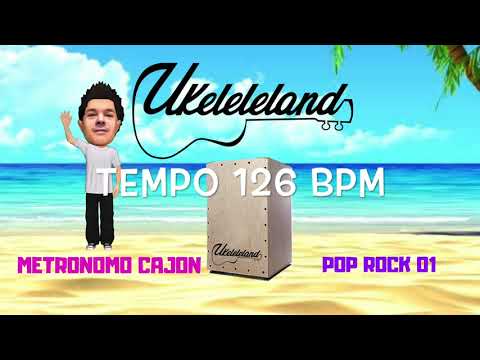 METRONOMO 126 BPM POP  ROCK