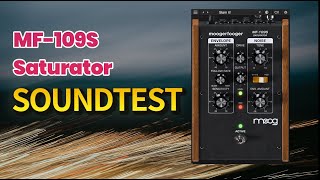 Video thumbnail for ⚡MF-109S Saturator  / Moogerfooger Effects Bundle ⚡ First Look Sound Test by 誰得ギターDTMプラグインch