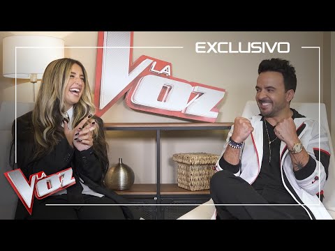 Lola índigo, Luis Fonsi's co-coach | Exclusive | The Voice Antena 3 2022