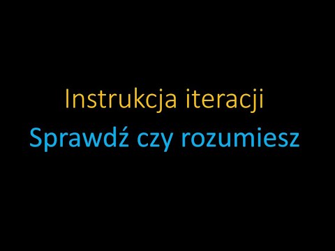 Python - Odcinek 9 - jeszcze więcej o pętlach