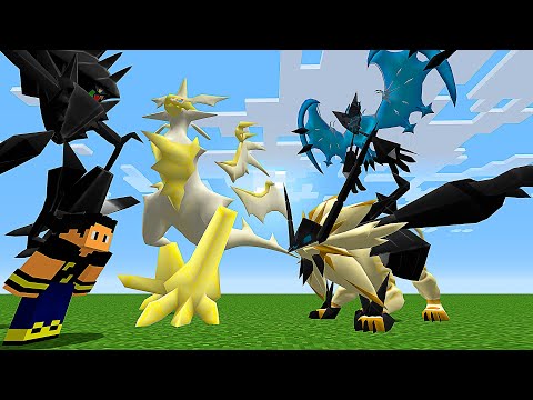 I caught a Legendary Fusion Pokémon in Minecraft Pixelmon