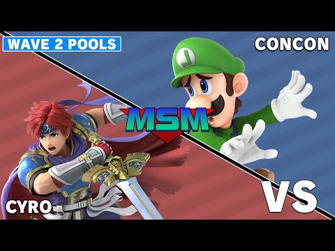 Offline MSM 237 - Mazer | Cyro (Roy) VS SS | Concon (Luigi) Wave 2 Pools