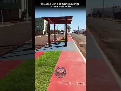 TUVERLÂNDIA GOIÁS, PROJETO VISÃO AÉREA - AVENIDA JOSÉ MARIO RESENDE.
