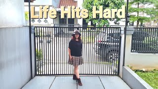 life hits hard