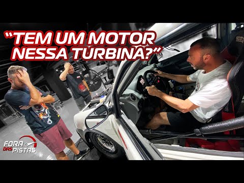GOL TURBO B FABIANO POLIS no DINAMÔMETRO!