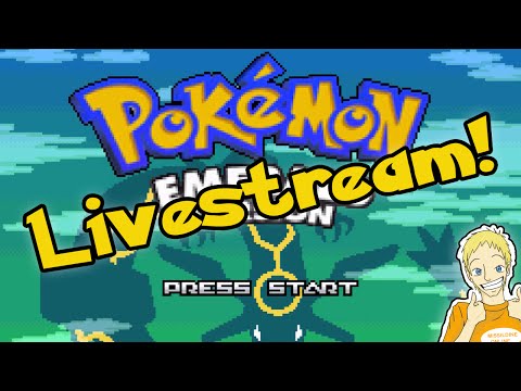 Let's Play Pokemon Emerald! Livestream Part 6 -- 75 Likes?!