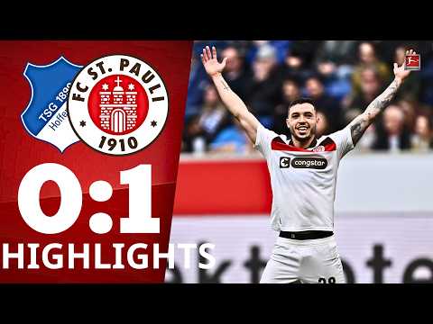 TSG Hoffenheim - FC St. Pauli | 0:1 | Highlights | Bundesliga, 24. Spieltag 2025/26
