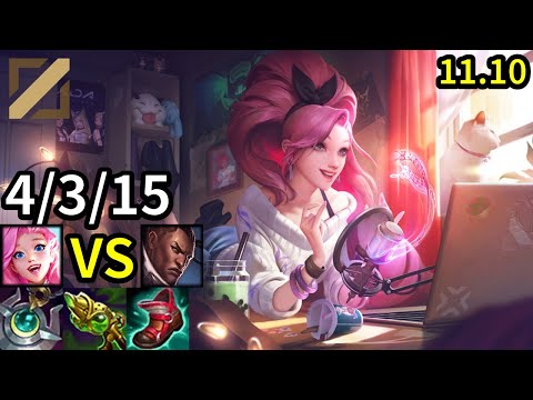 Seraphine Mid vs Lucian - KR Master | Patch 11.10