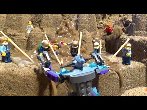 LEGO DAM BREACH VIDEOS PART 4 - LEGO WATER DISASTER