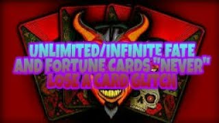 HOW TO GET UNLIMITED/INFINITE FATE AND FORTUNE CARDS IN COD IW ZOMBIES! "NEVER" LOSE A CARD GLITCH!