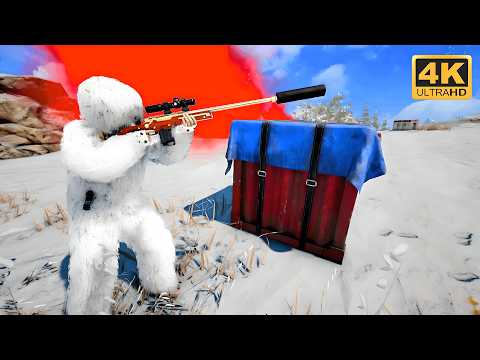 🟢PUBG PC : SNOW MAP SOLO AWP GAMEPLAY (No Commentary)