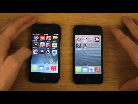 iPhone 4 iOS 7.1 Final vs. iPhone 4 iOS 7.0 - App Loading Speed