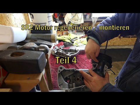 SR2 E RH50 Motor regenerieren Teil 4 vorbereiten zum Zusammenbauen Simson Quick Tipp