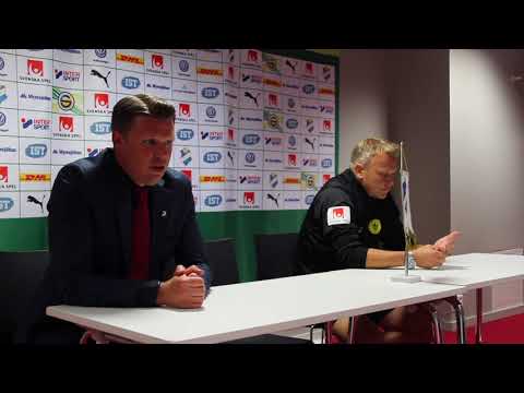 Presskonferens efter Öster - IK Frej 2-0