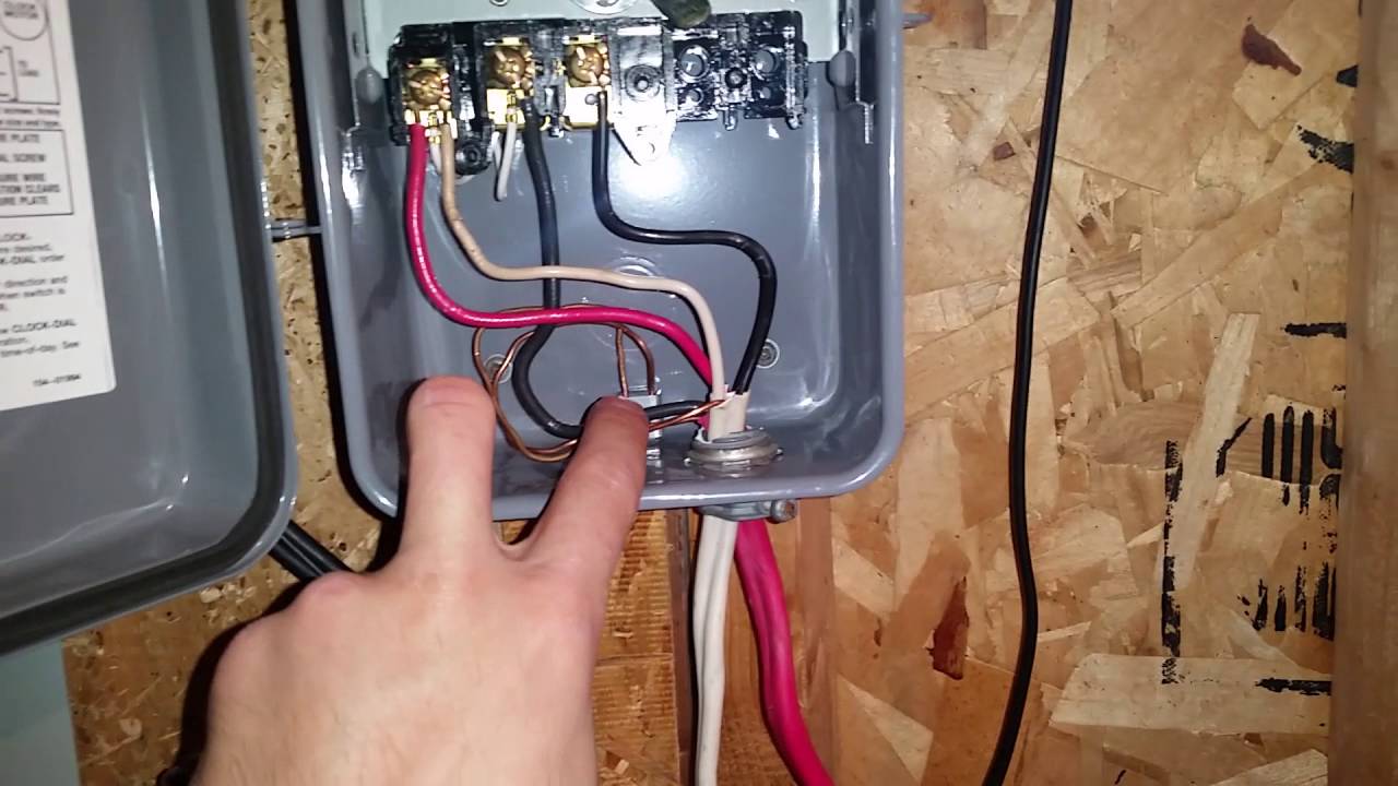 How To Wire and Connect A Intermatic Pool Pump Timer - T101R