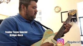 Video thumbnail for My New Fender Telecaster Custom Shop Texas Special Pickups Test by JC