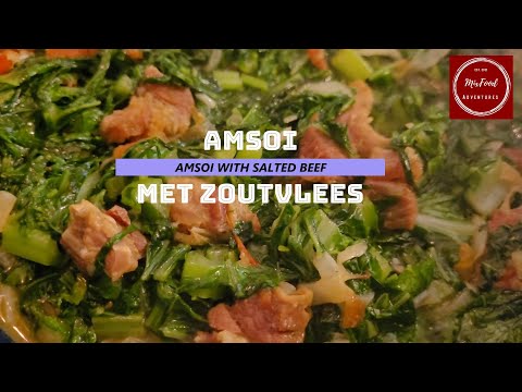 AMSOI MET ZOUTVLEES. AMSOI WITH SALTED BEEF.
