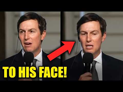 Reporter SLAMS Jared Kushner TO HIS FACE Over This