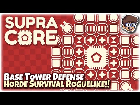 Base / Tower Defense Horde Survival Roguelite!! | Let's Try SUPRACORE