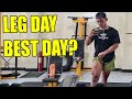 LEG DAY BEST DAY NGA BA? | NO TO CHICKEN LEGS!