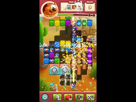 Toon Blast Level 8148 - NO BOOSTERS 🐻🐺🐱 | SKILLGAMING ✔️