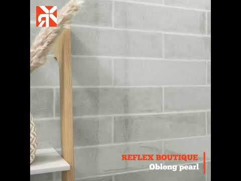 Carrelage mur effet zellige Oblong Pearl