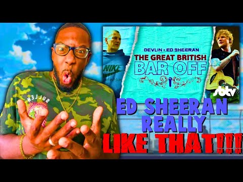 MY FIRST TIME REACTION?!? | RETRO QUIN REACTS TO DEVLIN X ED SHEERAN | THE GREAT BRITISH BAR OFF!