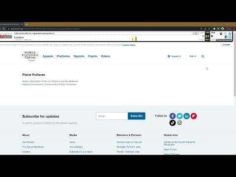 WEF Pierre Poilievre Archive #TrudeauMustGo