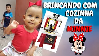 Brincando com a Cozinha da Minnie [COMO COZINHAR COM A MINNIE]