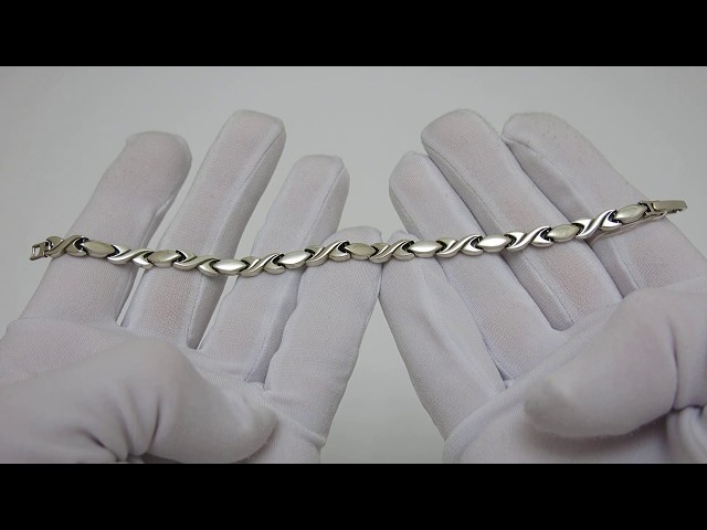 Срібний браслет 97цф Відео огляд