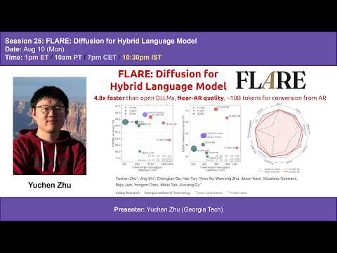 S25 | FLARE: Diffusion for Hybrid Language Model