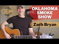 Oklahoma Smoke Show Zach Bryan Guitar Lesson Tutorial