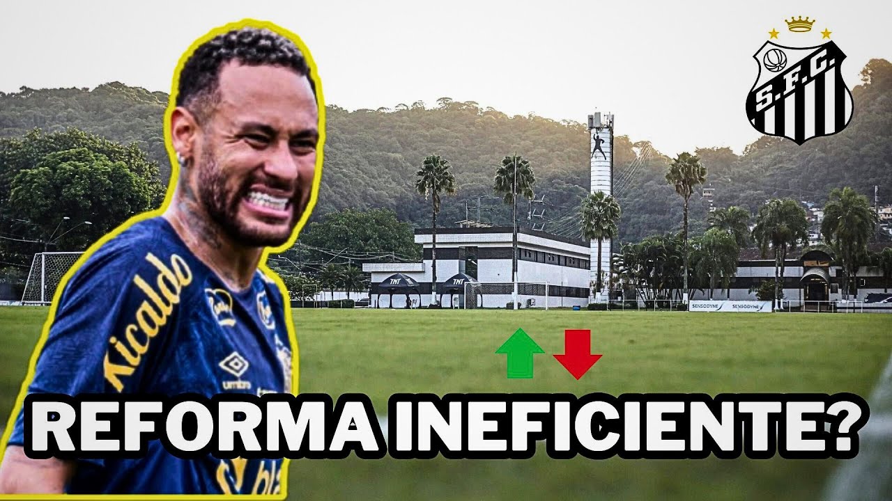 OBRAS! Neymar volta e Santos anuncia REFORMA no CT Rei Pelé!