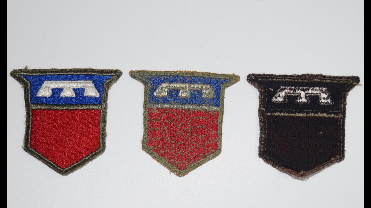 WW2 US 76th Infantry Division Variations in Patches