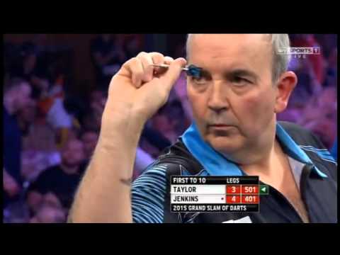 2015 Grand Slam of Darts Round 2 Taylor vs Jenkins pt2