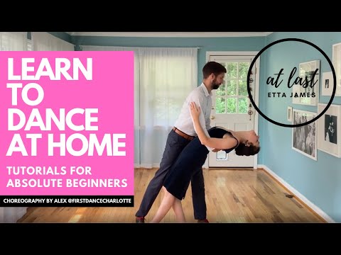 AT LAST - ETTA JAMES | ROMANTIC WEDDING FIRST DANCE CHOREOGRAPHY FOR BEGINNERS TO LEARN ONLINE