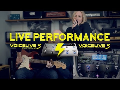 VL3X Live Performance - "Distorted Paradise" with Stephanie & Tom