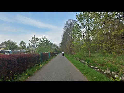Mit dem Fahrrad durch Stollberg / Erzgebirge