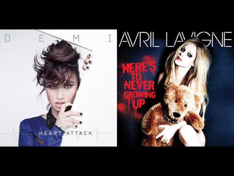 Avril Lavigne Feat. Demi Lovato - Here's To Never Attacking a Heart [Mashup Remix]