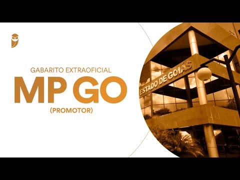Gabarito Extraoficial MP GO (Promotor)