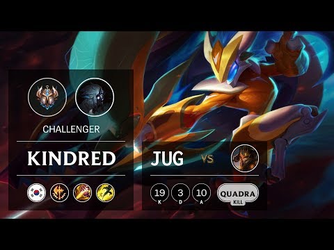 Kindred Jungle vs Jarvan IV - KR Challenger Patch 9.7