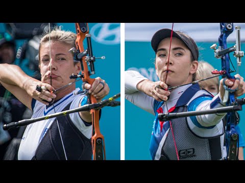 Evangelia Psarra v Marie Horackova – women's bronze | Final Olympic qualifier 2021