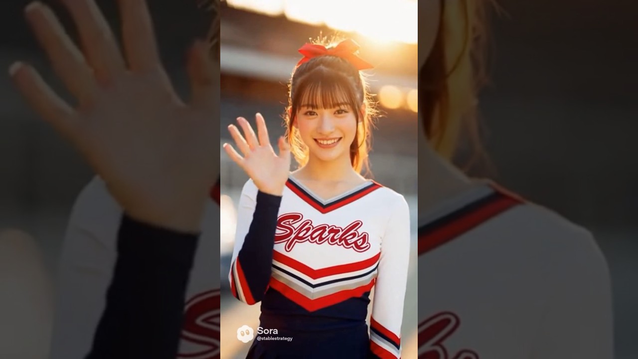 チアガールにこんな応援されたら頑張れる？ #可愛い #shorts