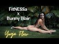 FitNESSa X Bunny Blair Yoga Flow Cheeky Thong Bikini Stretching My Friend