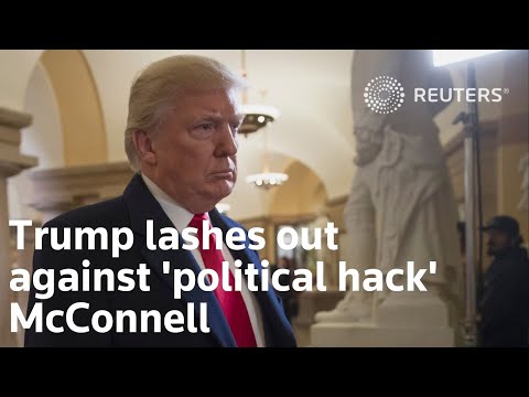 特朗普猛烈抨擊 "政治黑客 "麥康奈爾 (Trump lashes out against 'political hack' McConnell)