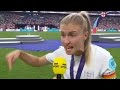 ENGLAND CAPTAIN LEAH WILLIAMSON INTERVIEW AFTER WINNING THE EUROPEAN CHAMPIONSHIP!!