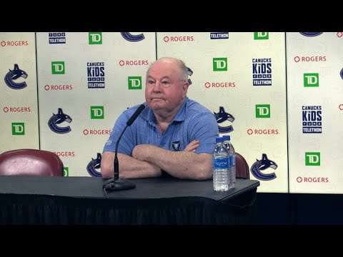 Canucks Coach Full Media Conference For April 11 The Province