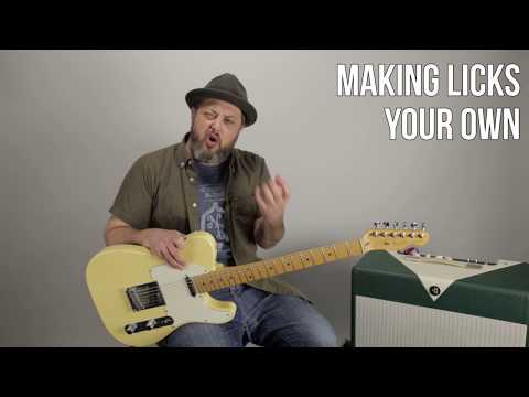 Making Licks Your Own! Lead Guitar Lesson