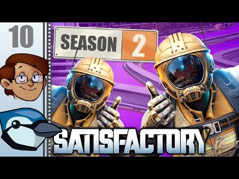Let's Play Satisfactory Multiplayer Season 2 Part 10 - Building the Glory Coal